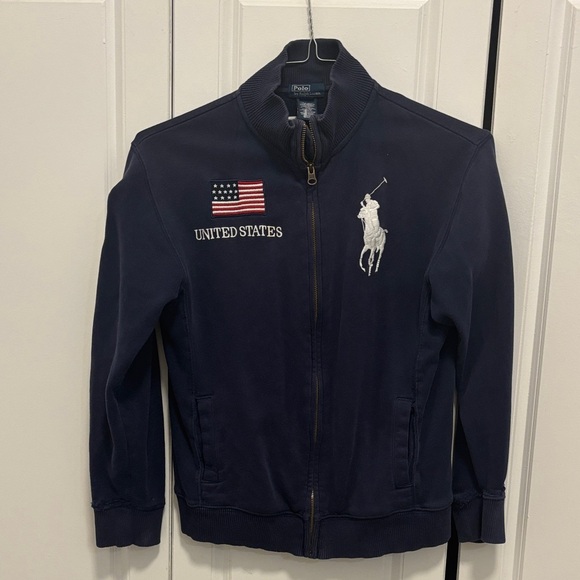 Ralph Lauren Other - Ralph Lauren Polo Blue Jacket with Logo